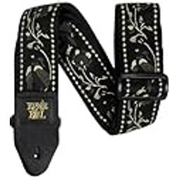 Ernie Ball EB-5372 Black Pleasant Pheasant Strap
