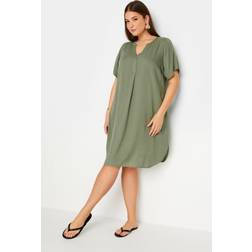 Yours Tunic Dress Light Khaki