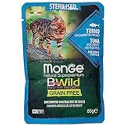 Bwild Grain Free Sterilised Cat 85 gr - Tonno con Gamberetti e Ortaggi