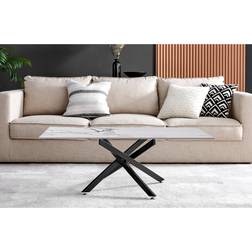 Canora Grey Atal Effect Coffee Table 60x120cm