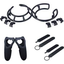 Arvin 3 in1 Touch Controller Grip Skin &amp; Protective Cages for Oculus Quest/ Oculus Rift S VR Silicone