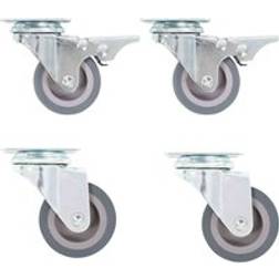 vidaXL Swivel Casters 4 Pcs 50 Mm