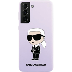 Karl Lagerfeld Liquid Silicone Ikonik Karl Case for Galaxy S23 Plus