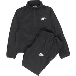 Nike Big Kid's Sportswear Tracksuit - Black/White (FD3058-010)