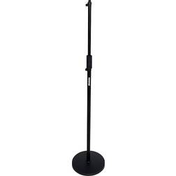 Shure Round Base Mic Stand With Standard Height Adjustable Twist Clutch 10 Base Black