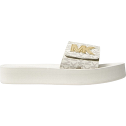 Michael Kors Logo Platform - Natural