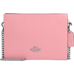 Coach Slim Crossbody - Silver/Flower Pink