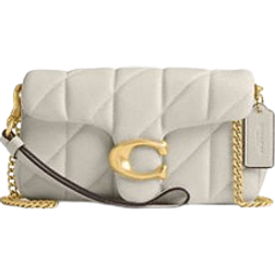 Coach Tabby Crossbody Wristlet With Pillow Quilting - Brass/Chalk