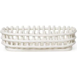 ferm LIVING Ceramic Off-White Korg 30cm