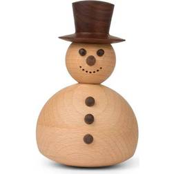 Spring Copenhagen The Snowman Brown Dekorationsfigur 14cm