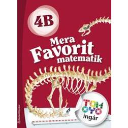 Mera Favorit matematik 4B Elevpaket Tryckt bok Digital elevlicens 12 mån (Häftad)