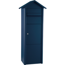 MEFA Pine Parcel Box 485 Ruko Lock - Blue