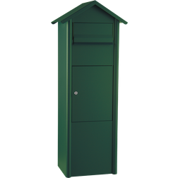 MEFA Pine Parcel Box 485 Ruko Lock - Green