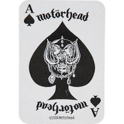 Motörhead Ace of Spades Card Patch Heavy Metal Music Band Woven Sew On Applique