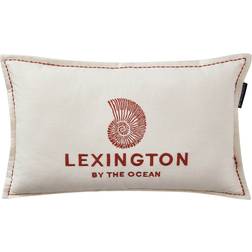 Lexington Logo Komplett dekorationskudde Brun, Vit (50x30cm)