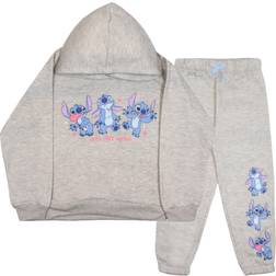 Disney Girl's Minnie Mouse & Lilo & Stitch 2-piece Set - Grey