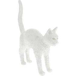 Seletti Jobby the Cat - White Lampe de table 46cm