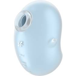 Satisfyer Cutie Ghost, Double Air Pulse Vibrator, blå