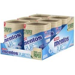 Mentos Pure Fresh Sugar Free Chewing Gum 300pcs 6pack