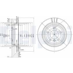 Delphi Brake Disc BG3042