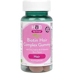 Holland & Barrett Vegan Biotin Hair Complex with Zinc, Iodine
