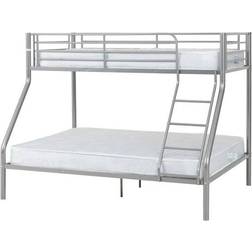 SECONIQUE Triple Sleeper Silver Bunk Bed 147x200cmcm