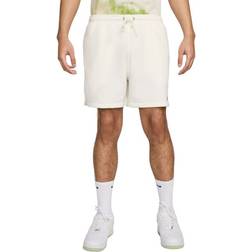 NIKE Club Men's French Terry Flow Shorts - Sail/Black