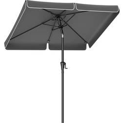 Songmics Parasoll 200 x 150 cm Rektangulärt Balkongparaply