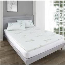 Groundlevel Ezysleep Bamboo Memory Foam Double 2 Mattress Cover