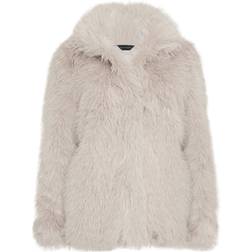 PixieGirl Faux Fur Coat - Light Grey