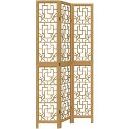 vidaXL 358864 Brown Room Divider 40x220cm