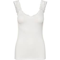 Vero Moda Rosa Top - White/Snow White