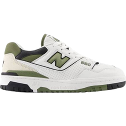 New Balance 550 M - White/Green/Black/Beige