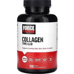 Force Factor Collagen Type I & III 3000mg 120 st
