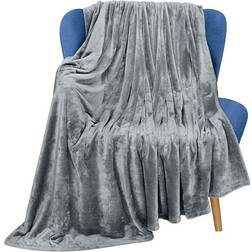 Utopia Bedding Bedding Cuddly Blankets Grey (150x130cm)