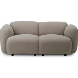 Normann Copenhagen Swell Beige Soffa 167cm 2-sits