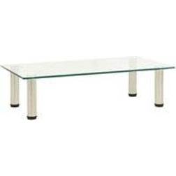 vidaXL 322763 Transparent TV-bord 60x17cm