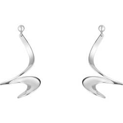 Georg Jensen Möbius Earrings - Silver