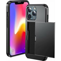 ExpressVaruhuset iPhone 13 Mini Stöttåligt Skal Kortfack StreetWise Svart