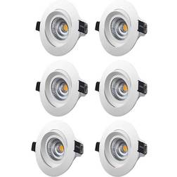 Designlight M-Penny White Takplafond ∅ 9cm 6st