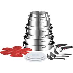 Tefal Ingenio Emotion Cookware Set with lid 20 Parts