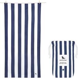 Dock & Bay Quick Dry Bath Towel Blue, White (200x90cm)