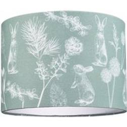 Happy Homewares Woodland Theme Sage Olive Green Shade ∅ 25.4cm
