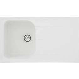 Respekta Orlando Granite Sink in White