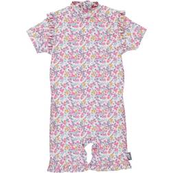 Sterntaler Flowers Swimming Suit - Ecru