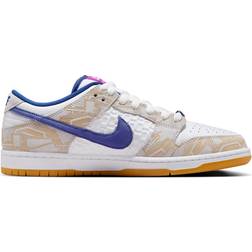 Nike Rayssa Leal x Dunk Low SB M - Pure Platinum/Deep Royal Blue/Vivid Purple/White/Gum Yellow