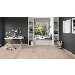 Boen Ek Vivo 1-Stav Pale White Borstad Ultra Matt Lack
