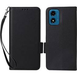 MTP Products Motorola G24 Power/G24 Pung Taske med Magnetisk Lukning Sort