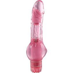 Sustainable Pleasure Pink Satisfaction Slim Penis Shaped Vibrator