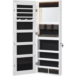 Songmics Armoire Organizer White Storage Cabinet 14.8x42.5"